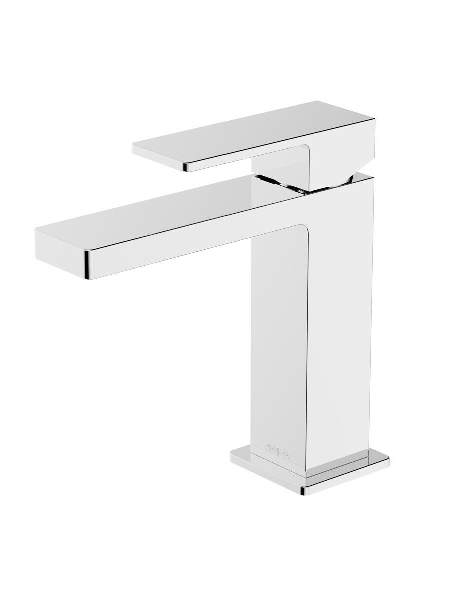 Latitude Single lever monobasin mixer with waste