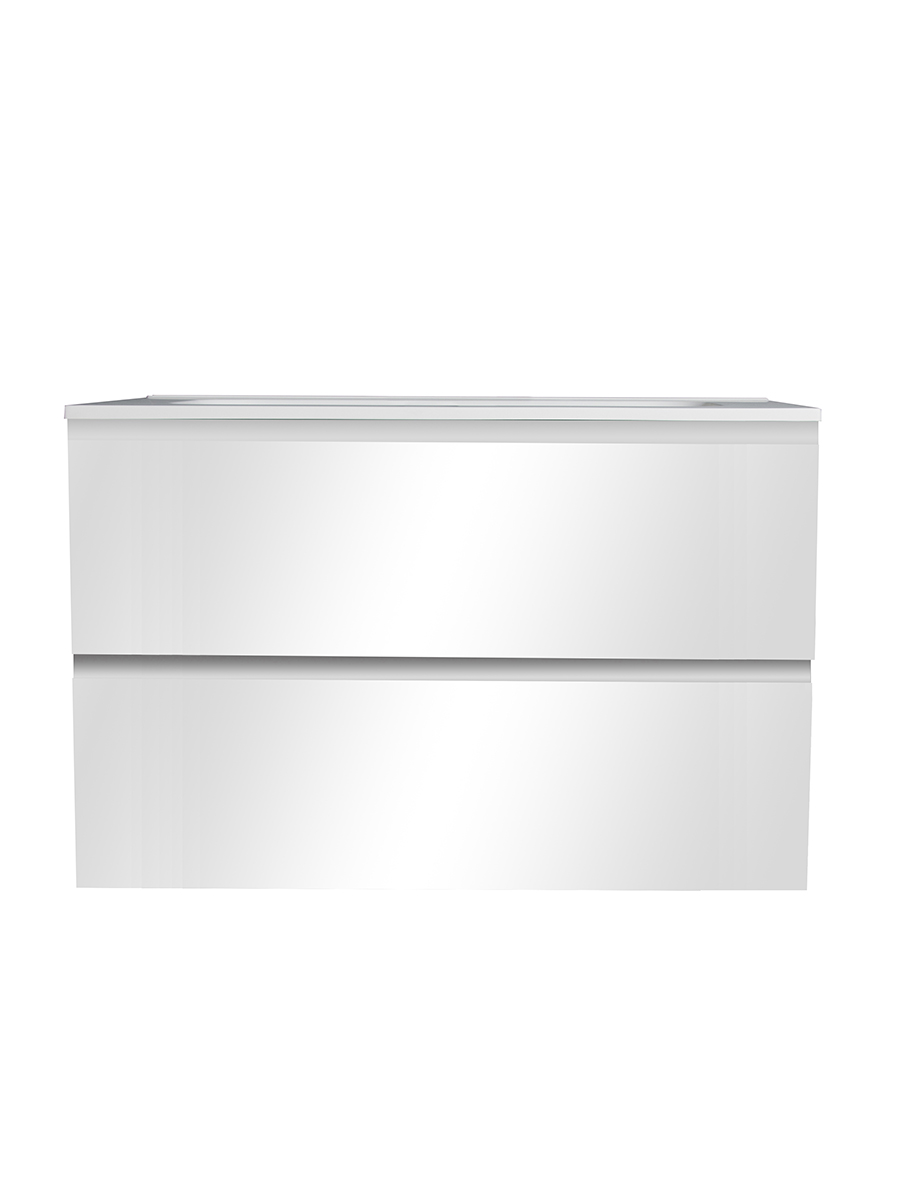 Opa 800mm 2 drawer wall hung unit